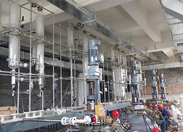 Reaktor Berlapis Kaca dan Kondensor Kumparan Dikirim ke Shandong Lukang Pharmaceutical Co., Ltd.