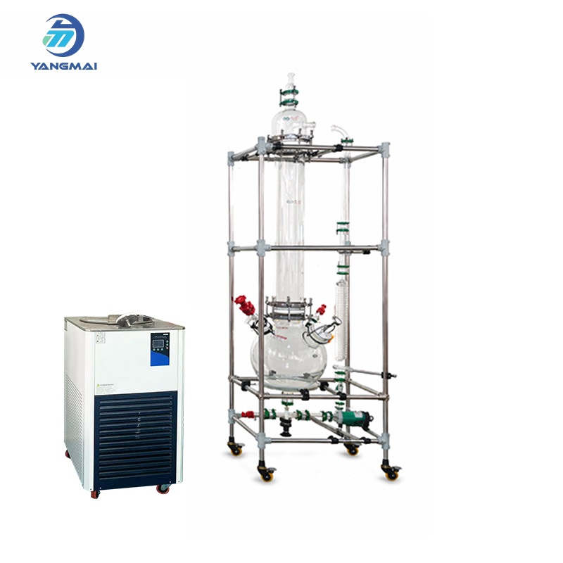 Glass Tower Scrubber For Corrosive Gas Treatment